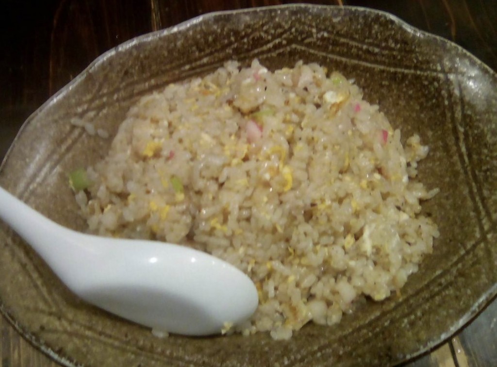 メニューにないシンプルなチャーハン