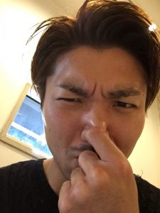 臭い臭い〜(*_*)