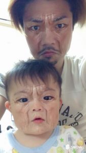 息子が赤ちゃんなのに年とったーーー!!