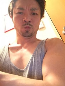 見せかけ筋肉…(笑)