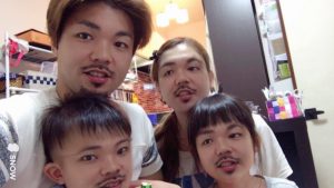 家族全員お父さんの顔になったら…(笑)