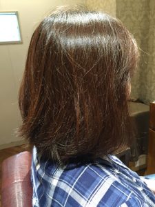 段が入ってないスタイル!カット前です!