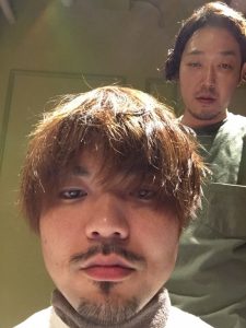ボサボサでしょ^^;やる気なのか!?Mr.石井!?