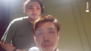 Mr.石井と浮田の顔を入れ替えてみる(笑)