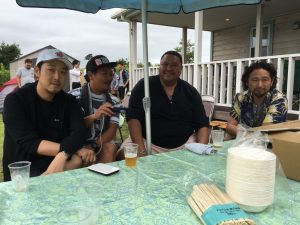 ぼく、社長、曙、お兄。