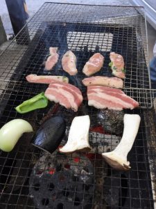 BBQも美味しかったなぁ