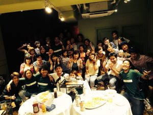 毎年来てくれるたくさんのお客さん♥