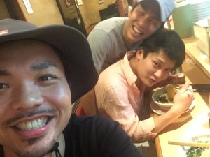この3人は兄弟みたいなもんです(^^)