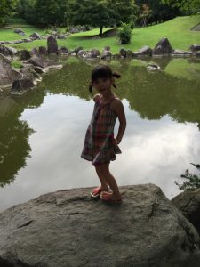 こやつです!すました顔してるけど、虫を見てギャーギャー言ってる人です(*_*)