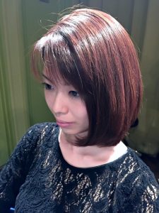 モーブ(紫)で秋カラー♡