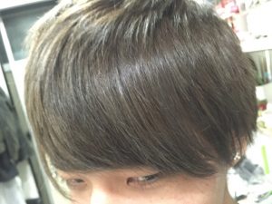 そめしゅんの寒色系のカラーの仕上がり♪