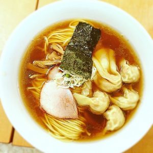 ワンタン麺のワンタンもハンパないっす