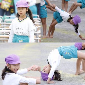 石井の優ちゃん組み体操も上手にできまちた❤︎