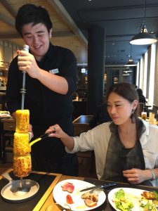 焼きパイナップルが一番美味しかった♡笑