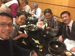 シャチョーとジョーさんといっしーさん♡