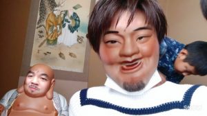 浮田の神と顔をシャッフル(笑)