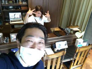後ろの人は。。。