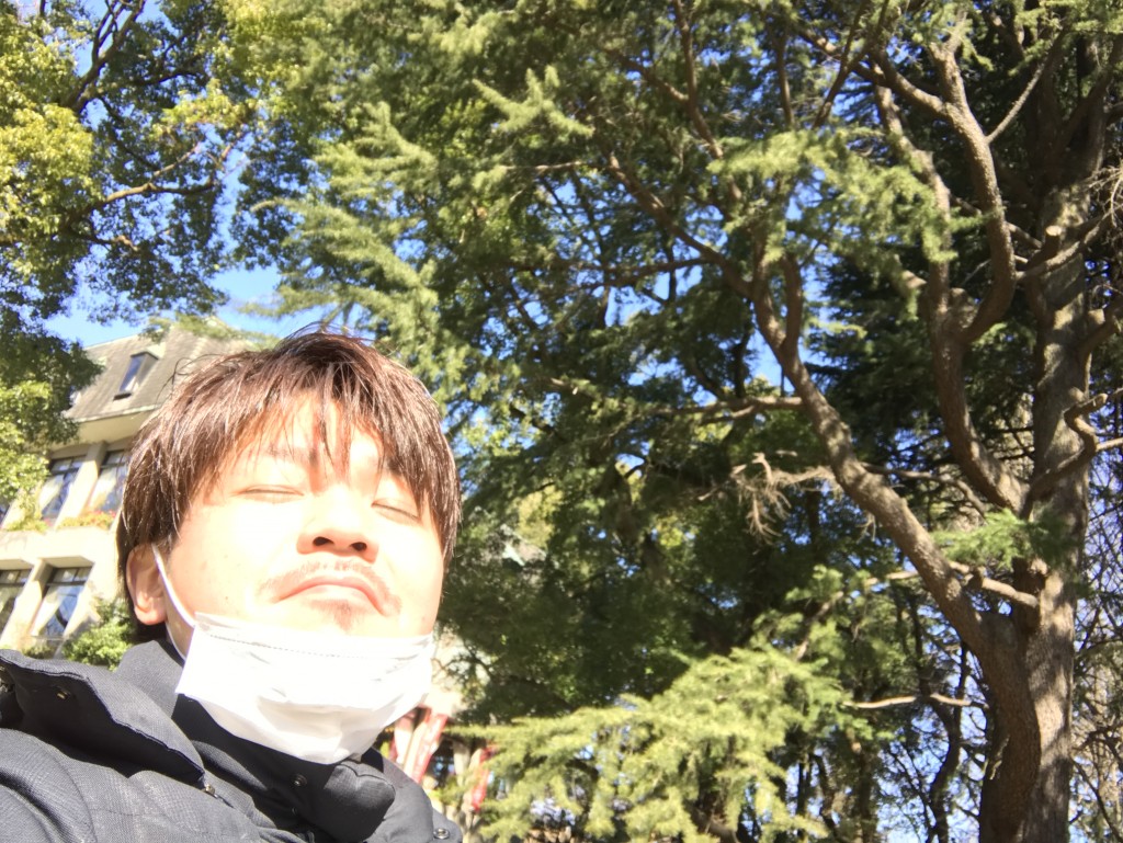 メッチャ気持い日差しでした♪