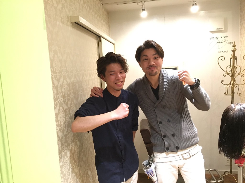 嬉しいツーショット!!