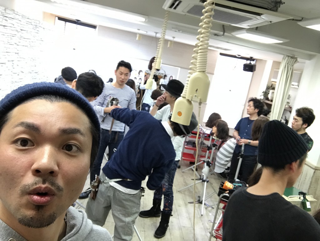 講習風景!勝手にインカメw