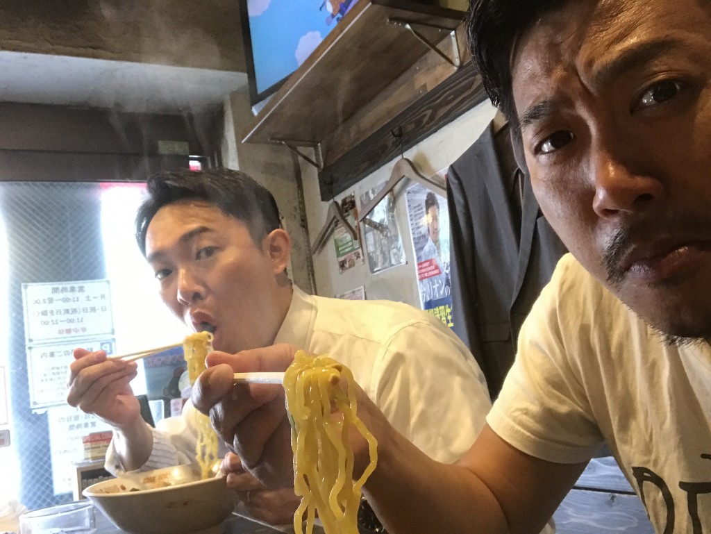 宮ちゃんと我孫子ひむろでラーメンランチ