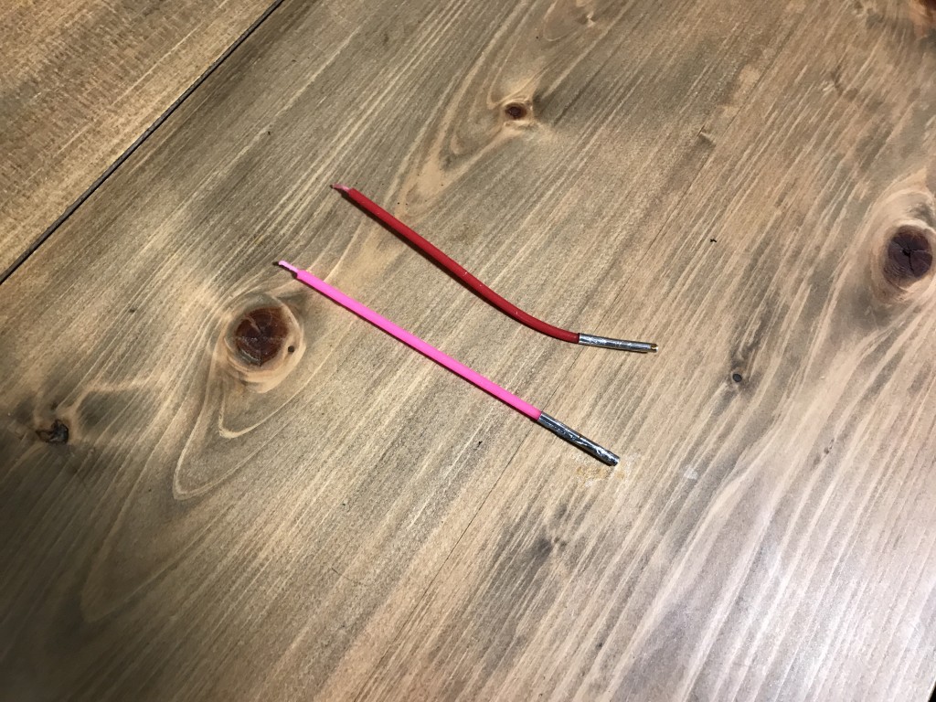 使用後のロウソクが無残…w