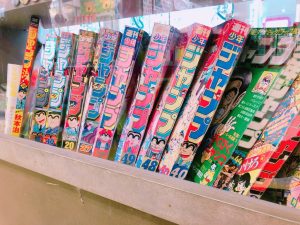 昔のジャンプも展示されてる✨